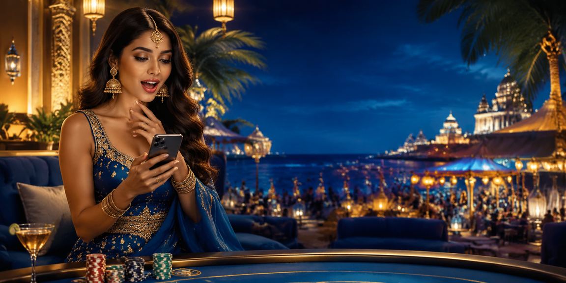 Indian user registering on mobile betting app